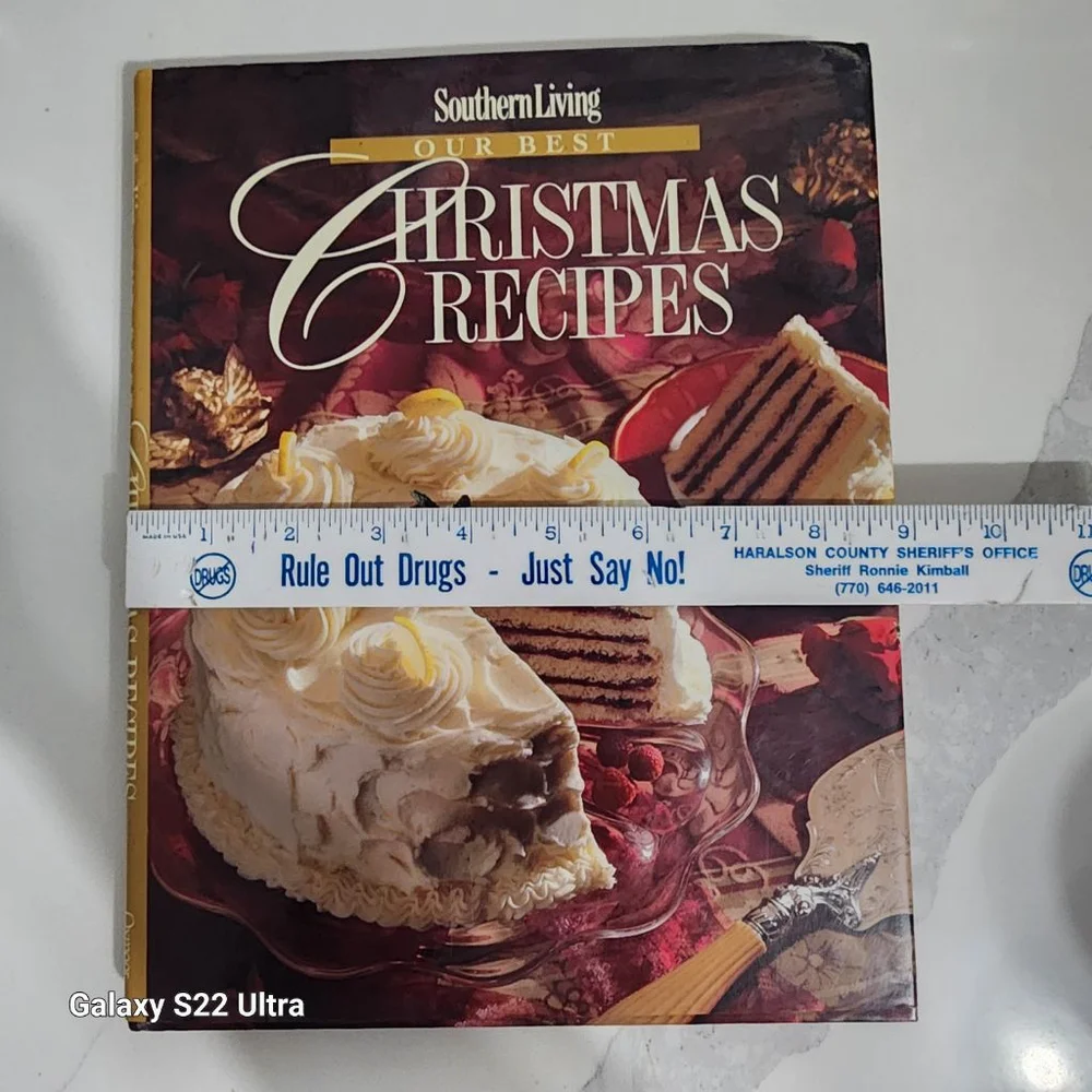 Southern Living Our Best Christmas Recipes Cookbook, 1994